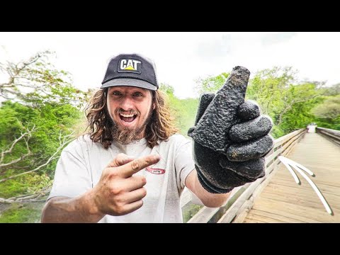 "Shocking Find! Military Grade Equipment Discovered Magnet Fishing on a Walking Trail"