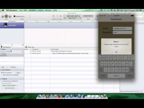 UI Automation Testing demo