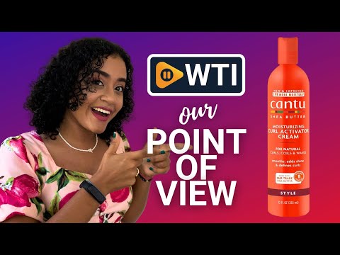Cantu Moisturizing Curl Activator Cream with Shea Butter for Natural Hair - WTI product video review