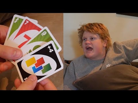 When someone plays a Draw 4 Card