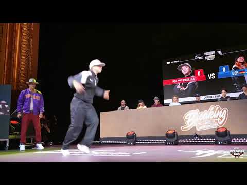 WDSF WORLD BBOY CHAMPIONSHIP I TOP 8 l Paulina vs Jilou l BreakinMIA