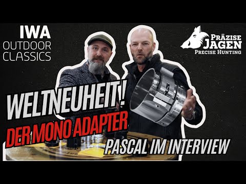 Weltneuheit von  Präzise Jagen. Der neue wandelbare  Mono Adapter für Vorsatzgeräte MADE IN GERMANY.