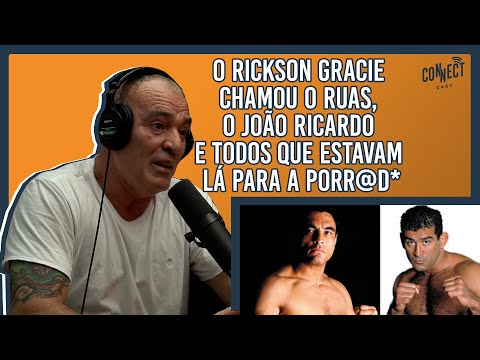 O Rickson Gracie foi na academia e desafiou todo o mundo | Hugo Duarte MMA e Luta Livre esportiva