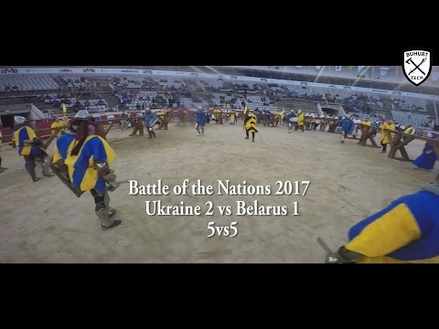 Battle of the nations 2017 GoPro - Ukraine 2 vs Belarus 1 by BuhurtTech