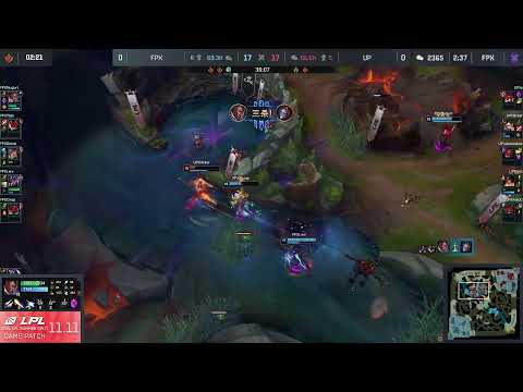 FPX Nuguri Lucian Quadra Kill! vs UP!