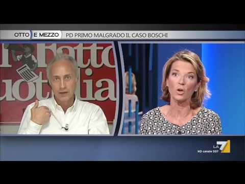 Travaglio alla giornalista Fusani: Mi lascia parlare ... ma chi è lei? L'Avv. difensore