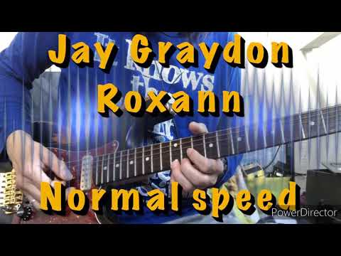 Jay Graydon/Roxann guitar solo & Tutorial