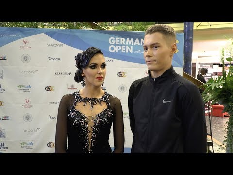 Alexey Bredikhin - Daria Bredikhina RUS | Interview | German Open Championship 2018