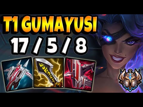 T1 Gumayusi SAMIRA vs JINX [ ADC ] Patch 11.7 Korea Challenger ✅