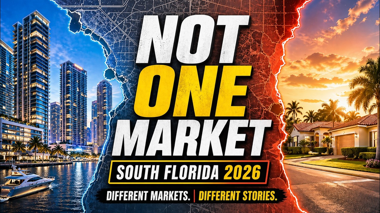 South Florida Real Estate 2026: Why the 