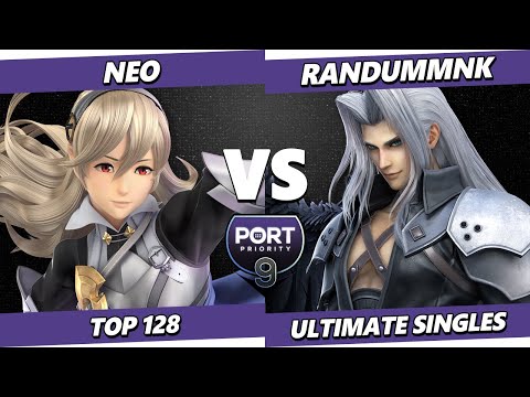 Port Priority 9 - Neo (Corrin) Vs. RandumMNK (Sephiroth) Smash Ultimate - SSBU