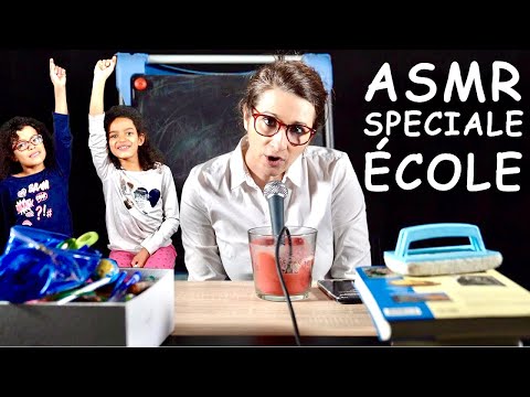 ASMR Spéciale MAÎTRESSE d'ÉCOLE (Vous allez kiffer!) - PARODIE Angie La Crazy Série Video