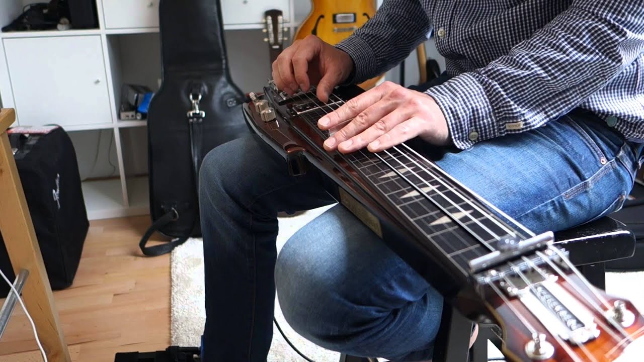 Duesenberg Lap Steel Fairytale - Gold Burst