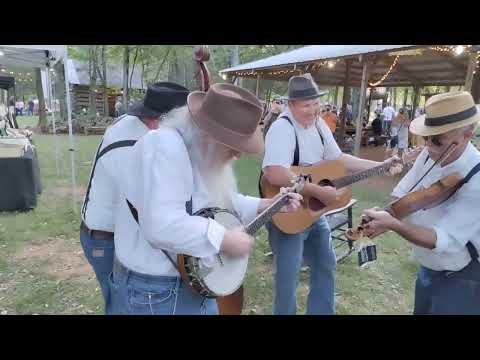 Rockdale Ridgerunners at Maupinfest 2022.   "Old Rattler" with Leroy Troy