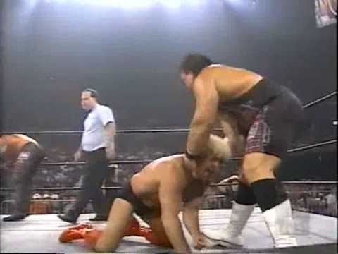 (7.28.1997) Road to Road Wild '97 Part 2 - Buff Bagwell & Scott Norton vs. Curt Hennig & Ric Flair 2