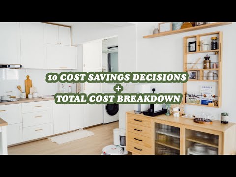 10 Tips To Save Money On Your Reno + Total Cost Breakdown - HDB 4-Room BTO Budget Reno in Singapore