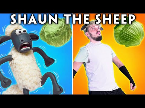 SHAUN THE SHEEP WITH ZERO BUDGET | Shaun The Sheep Funny Animated Parody