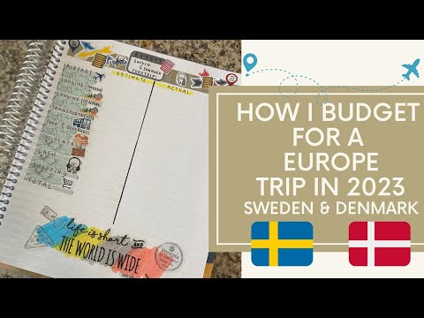 How I Budget for a Europe Trip in 2023 | Sweden and Denmark