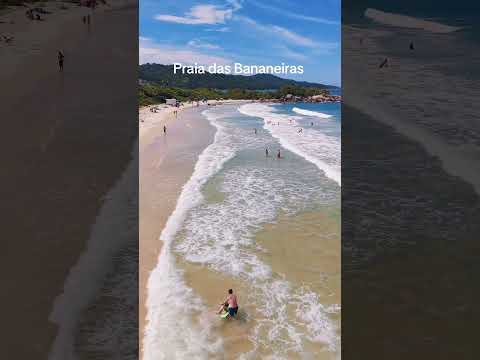 Praia das Bananeiras em Governador Celso Ramos ( siga nosso insta @gcrguiaturistico )