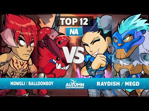 MegD & Raydish vs Mowgli & BalloonBoy - Top 12 - Autumn Championship 2023 - NA 2v2