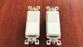 Differences between 3-Way light switch & Single Pole light switch!