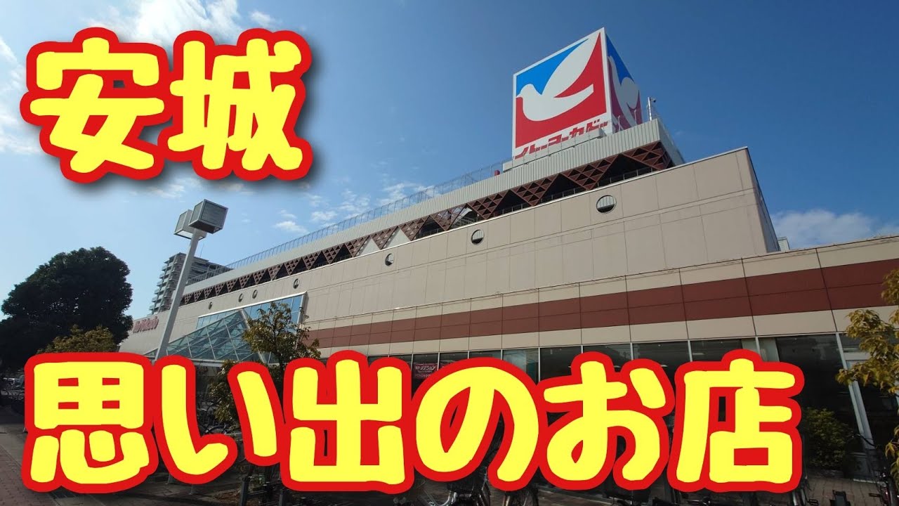【閉店】イトーヨーカドー安城店、他思い出のお店たち【安城市】