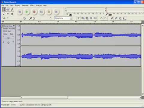 Audacity How to Edit Tutorial