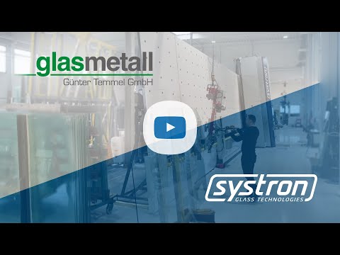 systron proHD Glass Processing Centre | Washing Machine - glasmetall Temmel