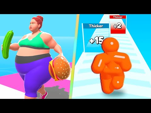 Fat 2 Fit Vs Tall Man Run in New Level Gameplay Walkthrough Update Trailer Mobile Game GMBI8RP
