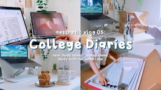 mid-sem break vlog 🍞 study with me, shopee haul, holiday vlog + more (aesthetic vlog)
