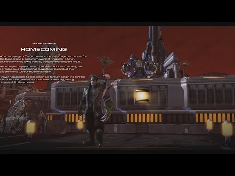 Starcraft II - Custom Campaign: Annihilation - Brutal - Mission 7: Homecoming
