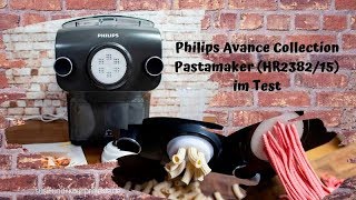 Philips Avance Collection Pastamaker (HR2382/15) | Alle Formscheiben und Lasagne Platten Zubereitung