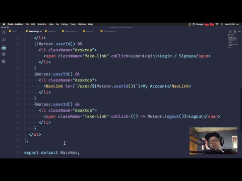 Live Coding With Level Up Tuts - Server Side Rendering with Meteor & React