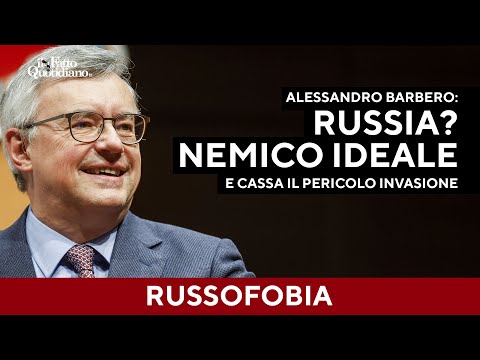 Barbero sulla russofobia: "Russia nemico ideale. Invasione? Nella storia noi 4 volte, loro mai"
