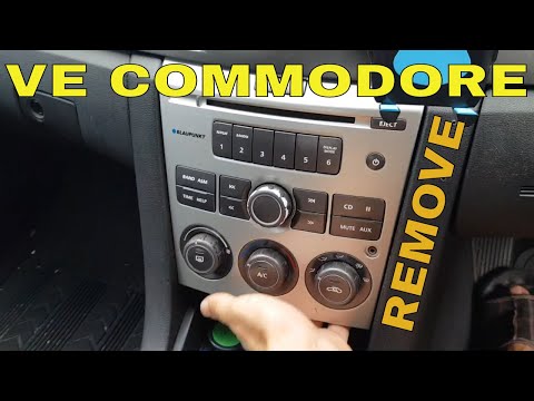 VE Commodore Centre Console Dash CD Unit Removal (Omega and other basic units) G8 Pontiac