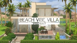 The Sims 4 - Speed Build - Beach Vibe Villa