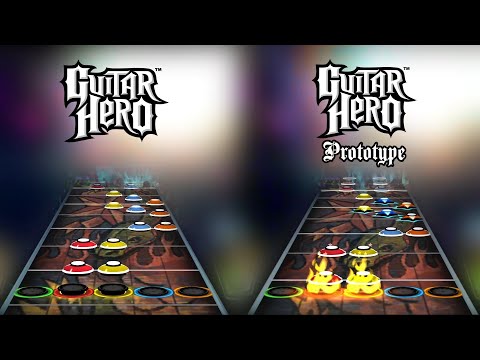 Guitar Hero 1 Prototype - "Get Ready 2 Rokk" Chart Comparison