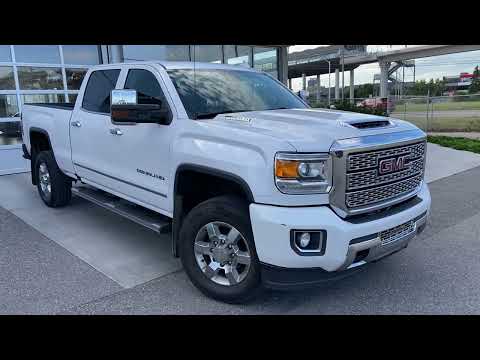 White 2019 GMC Sierra 3500HD Denali Review Calgary AB - Wolfe Calgary