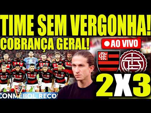 AO VIVO: PÓS-JOGO FLAMENGO PERDE A FINAL DA RECOPA PARA O LANÚS! COLETIVA DO FILIPE LUÍS, DEBATE E+