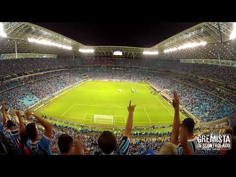 Recebimento do time do Grêmio - LIBERTADORES 2018