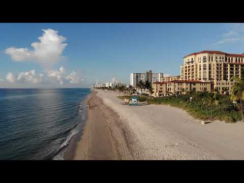 Beach Vibes - Florida Beach #drone #4K #beach #southflorida #mavic air [Drone Video]