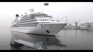 SEABOURN ODYSSEY 神戸に初入港　2024.04.18（木）