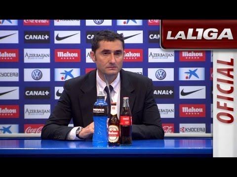 Rueda de Prensa de Valverde tras el Atlético de Madrid (1-1) Valencia CF - HD