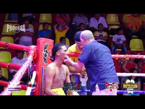 Luis Martinez VS Hamilton Blandon - Nica Boxing Promotions