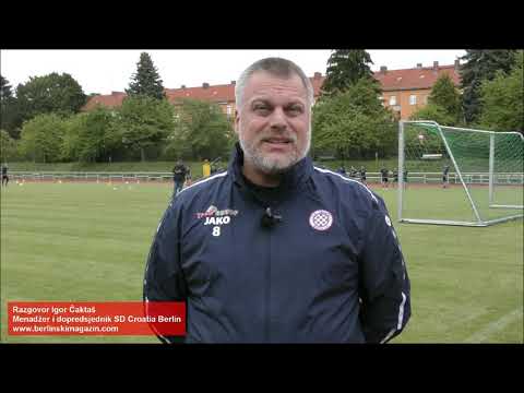 Razgovor: Igor Čaktaš - menadžer i dopredsjednik sportskog društva SD  Croatia Berlin