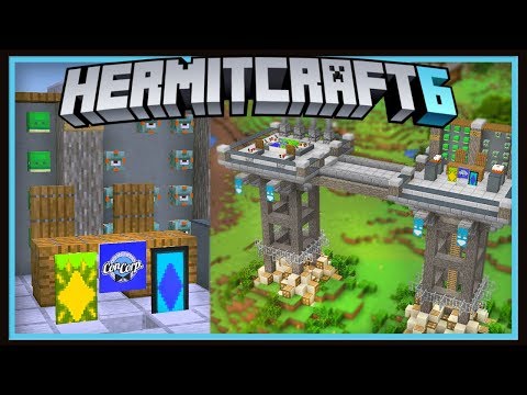 Hermitcraft Season 6: ConCorp Civil War Broadcasting Center!    (Minecraft 1.13.2  Ep.51)