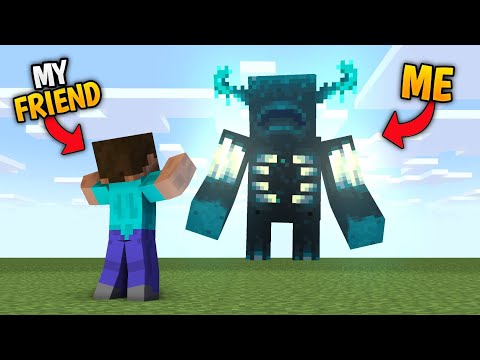 I Pranked My Friend With the Morphing Mod in Minecraft SMP...