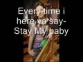 Miranda Cosgrove Stay My Baby W Lyrics