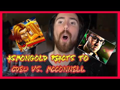 Asmongold Reacts To Cdew VS. McConnell