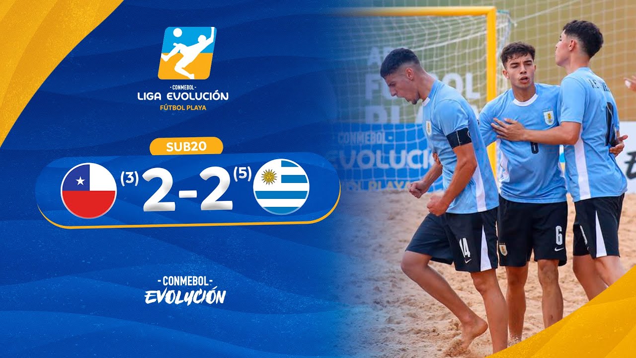 HIGHLIGHTS | CHILE vs. URUGUAY | CONMEBOL LIGA EVOLUCIÓN FÚTBOL PLAYA ZONA SUR - SUB20